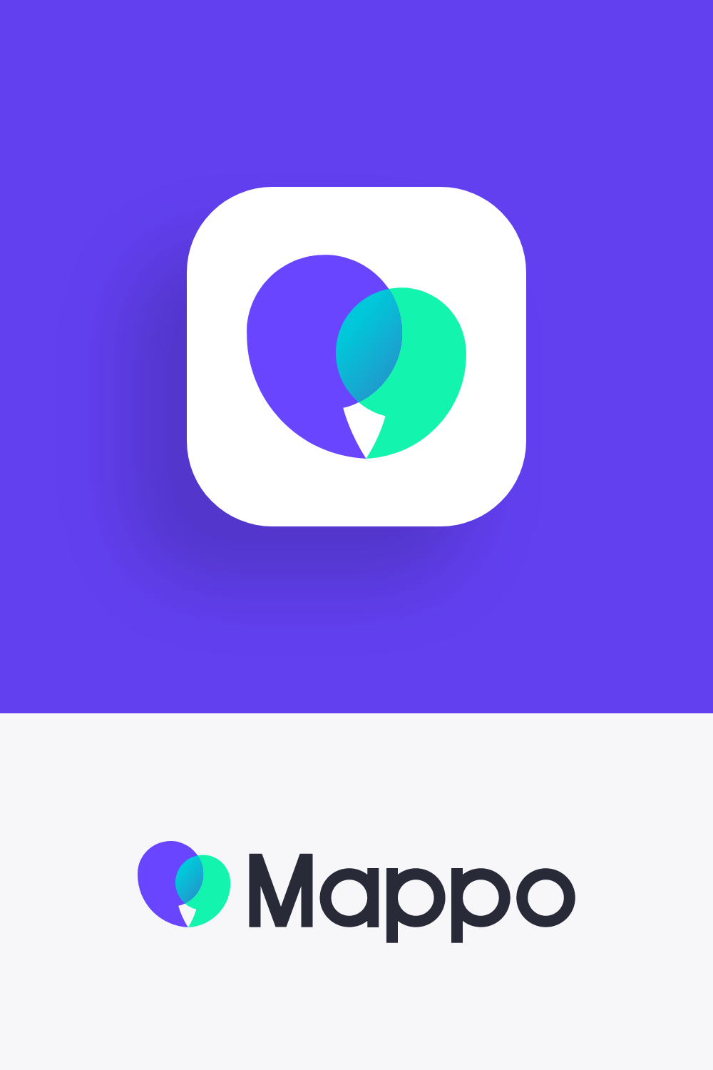 Mappo culture travel app icon and logo