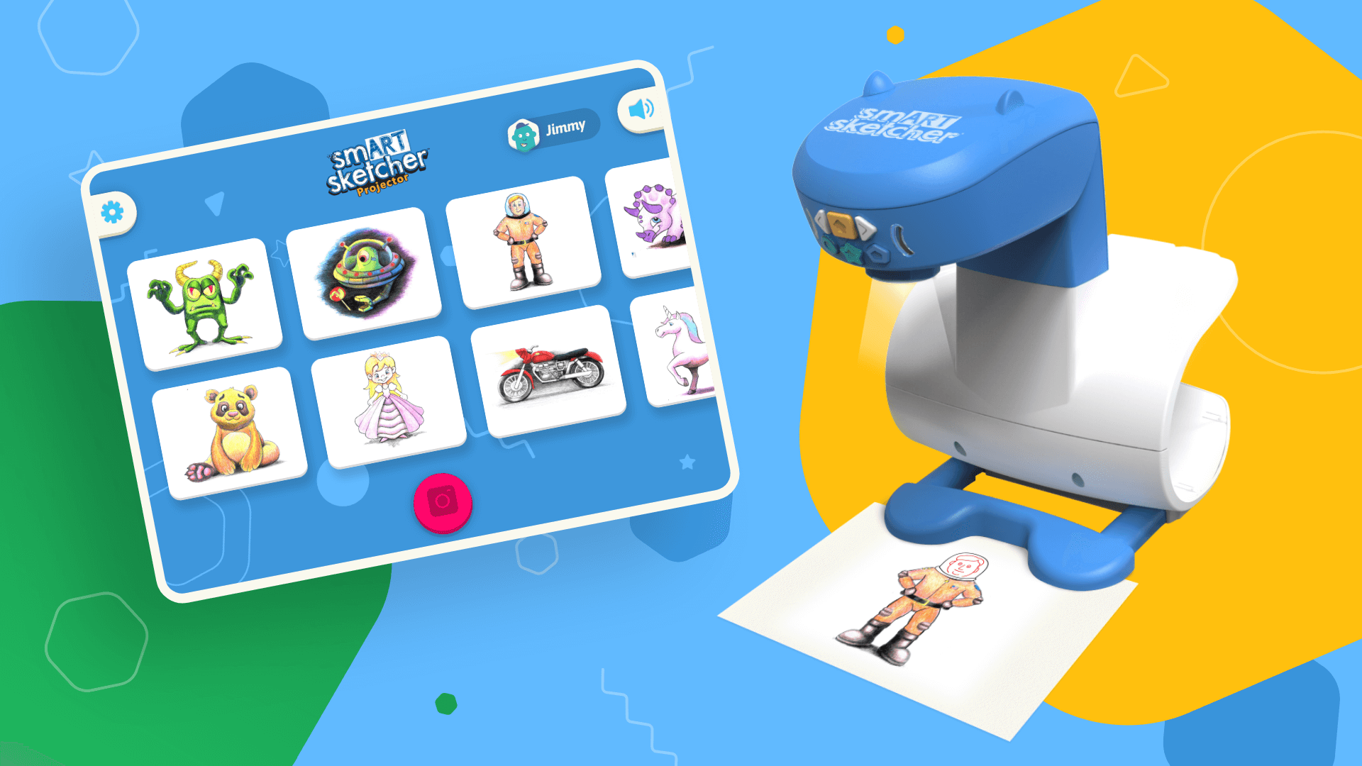 Smart Sketcher IoT toy for kids
